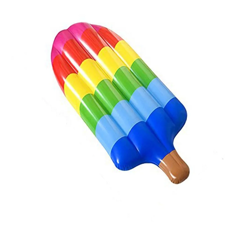 Hotsale PVC Inflatable Ice Pop Popsicle Pool Float Mattress for Adult and Child