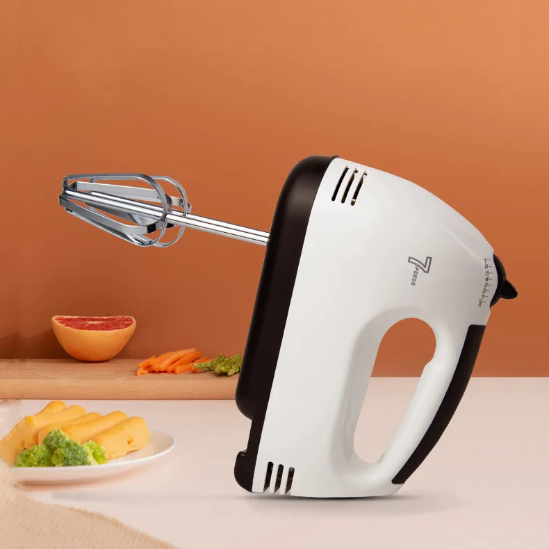 New Multifunctional 7 Speed Home Kitchen Electric Hand Held Whisk Food Cake Dough Egg Beater Mixers