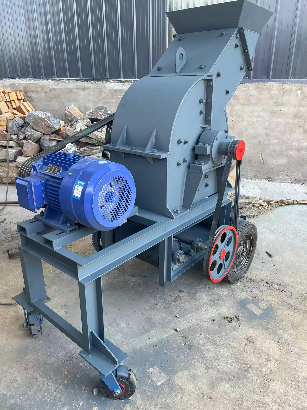 Coal Crusher Hammer Mill Crusher, Soil Crushing Machine Hammer Crusher For Mining