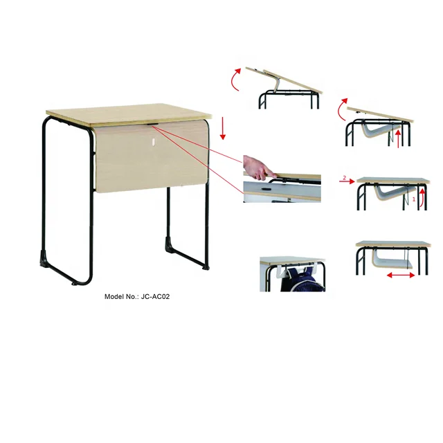 2019 Manufacturer school furniture study desk art table