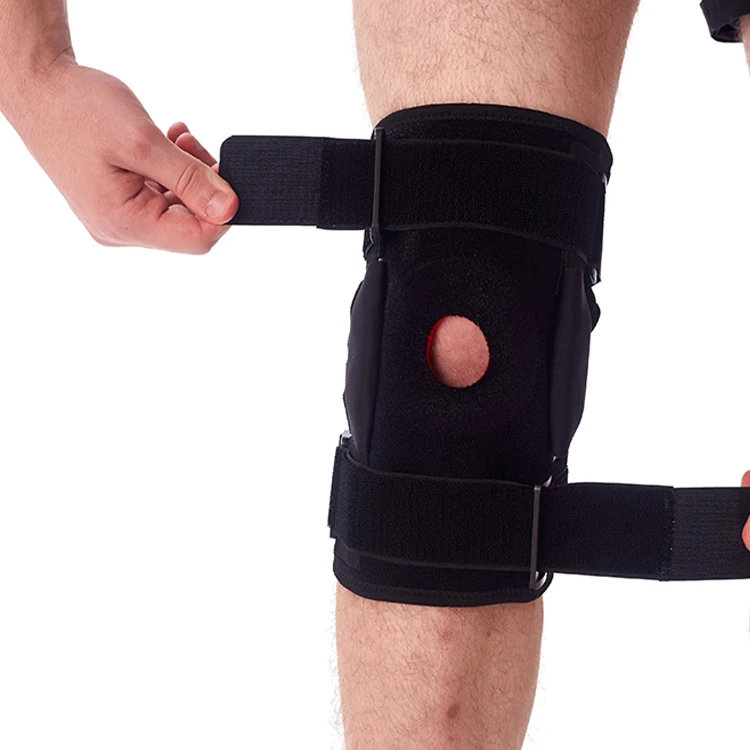 High Grade Professional Protect Knee Pads Compression Silicone Sport Adjustable Knee Brace Pad