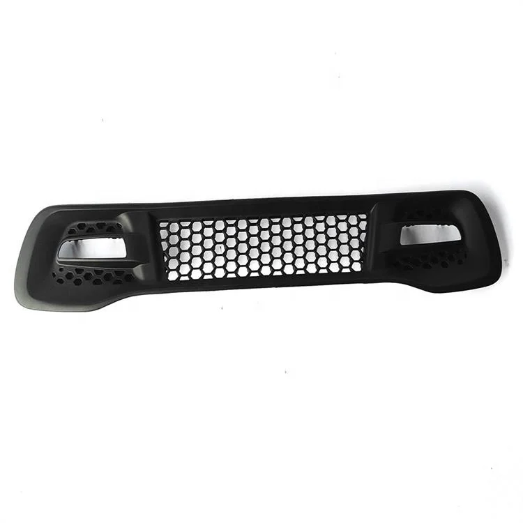 black plastic front spoiler fog lamp grille front bumper lower grille for smarrt 451