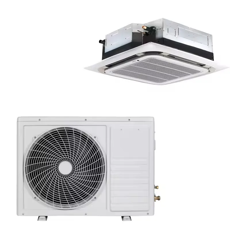 Room Inverter Chiller Water Type Hvac Cassette Fan Coil Unit Central System Mounted Air Conditioners Ac For Cassette Type Wall