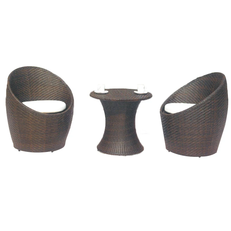 Популярная плетеная уличная мебель для сада, досуга, патио, 2021