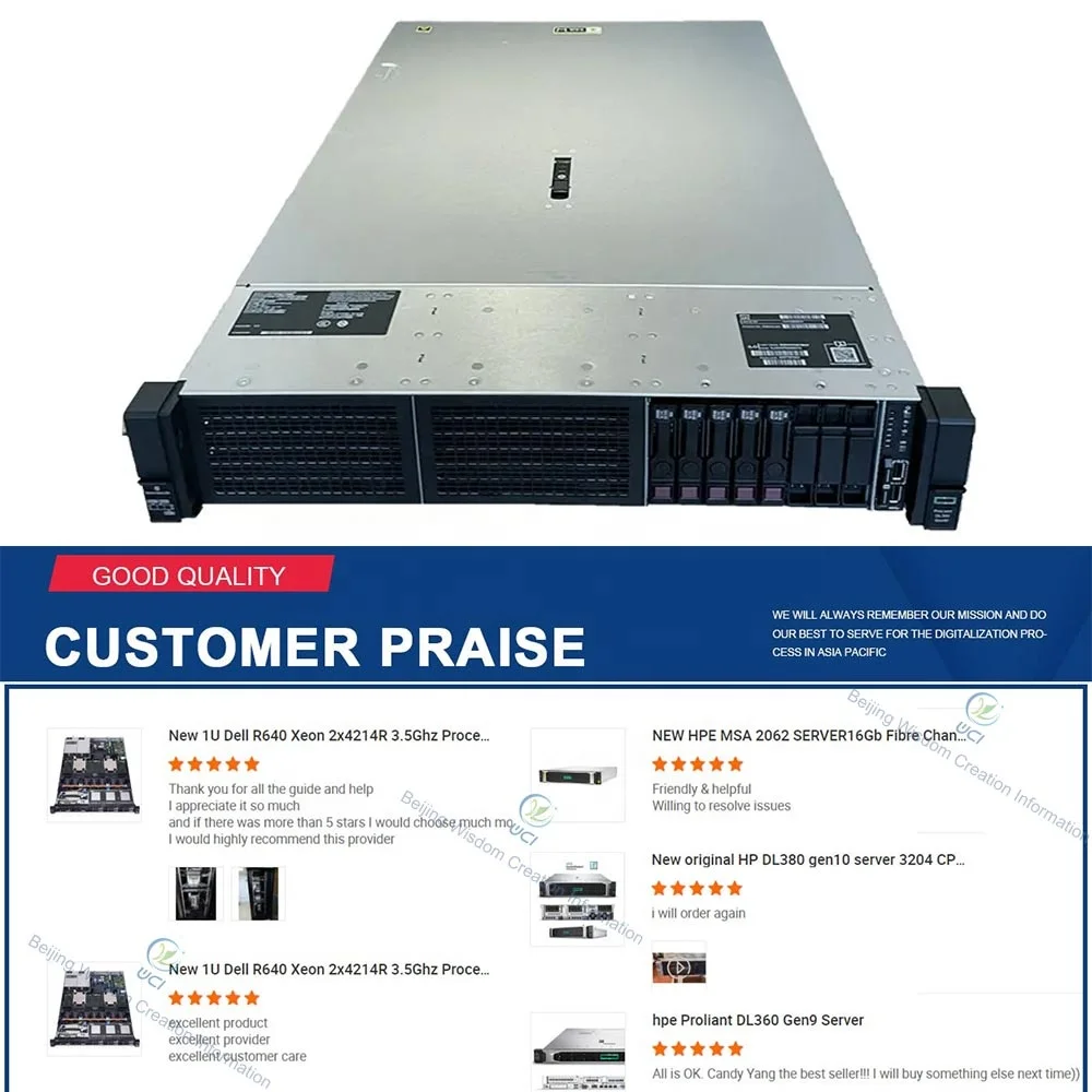 Original Server Hpe Proliant Dl380 Gen10 G10 Plus Computer Price Used Mountable Sql Servidores Hp 2u Rack Server