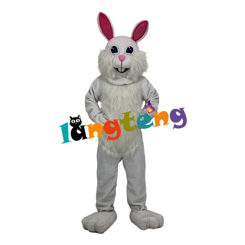 1181 New Design Popular Adult Rabbit Mascot Costume Rabbit Easter Bunny Mascots Christmas Cosplay Apparel Costumes