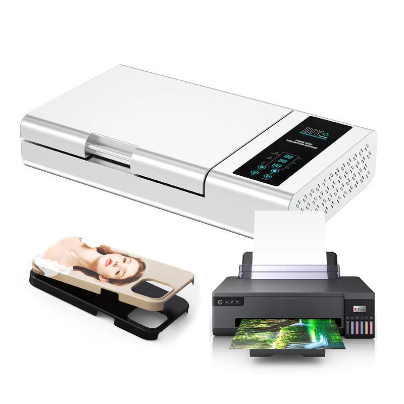 3D Vacuum Sublimation Heat Press Machine for Football Shin Guard Flatbed Printer Plate Semi-Automatic for Mug Sublimation