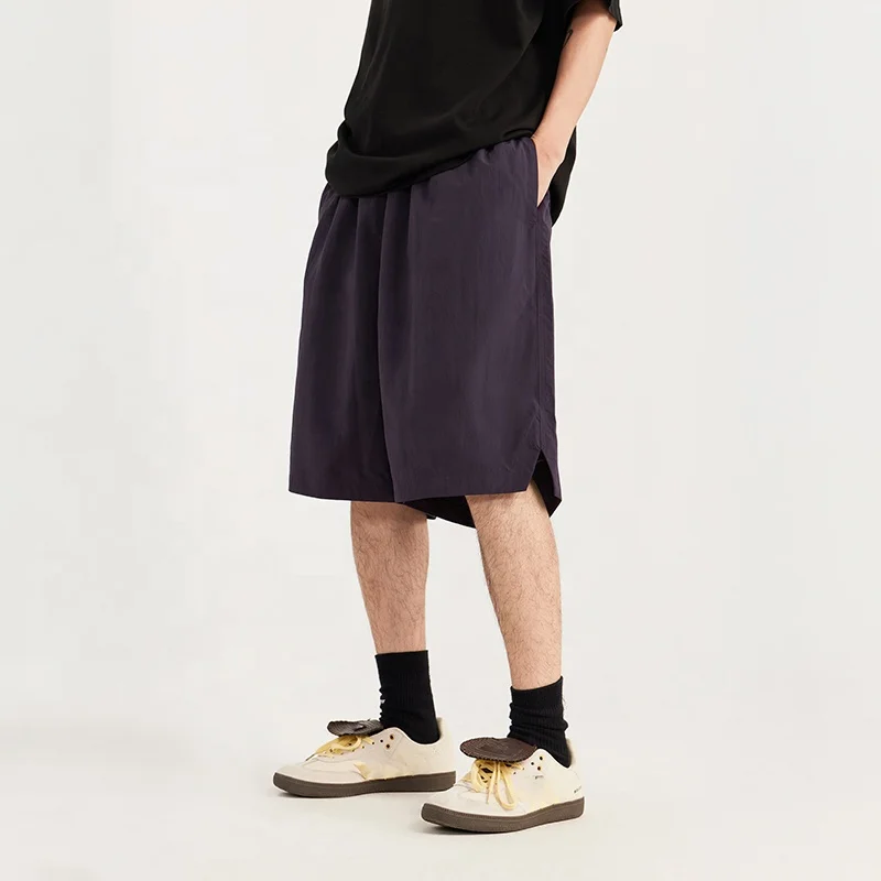 INFLATION Absorb Sweat Shorts Men Baggy Wide Leg Woven Custom Trousers Summer Shorts