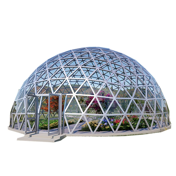 
Luxury Heated Eco Hotel Decoration Prefab Transparent dome tent outdoor hotel camping for sale 