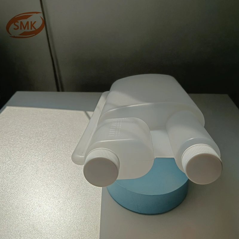 Automobile Fuel Packaging Bottle Twin Chamber Bottle 1000ml 1L