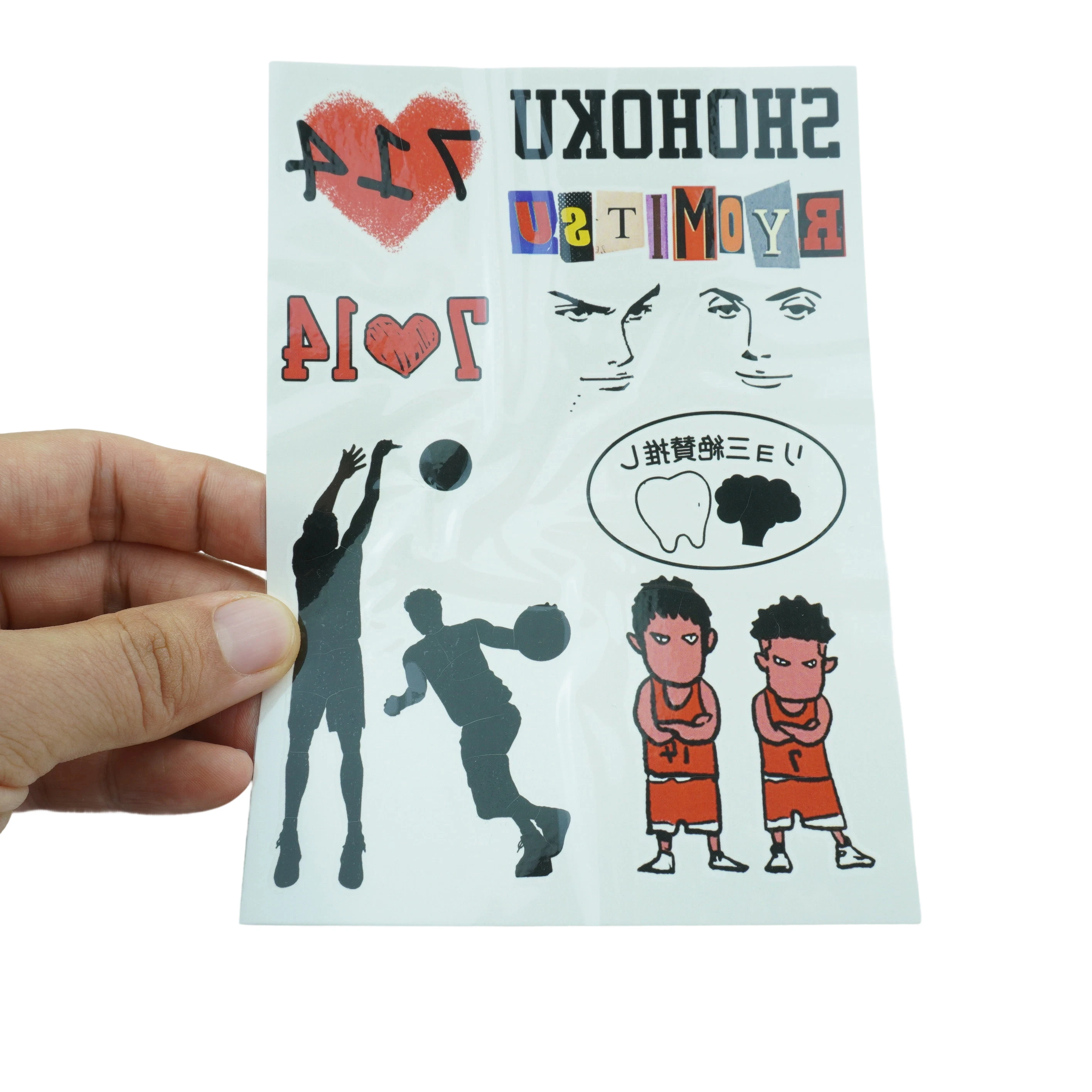 Custom Logo Tattoo Stickers For Boys And Girls Temporary Tattoo Stickers For Waterproof Tattoo Stickers