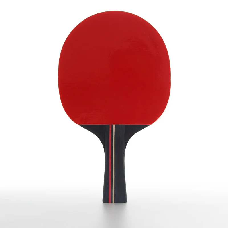 High Quality Poplar Wood Table Tennis Racket Factory Direct Sale Low Price Promotion with Rubber Material