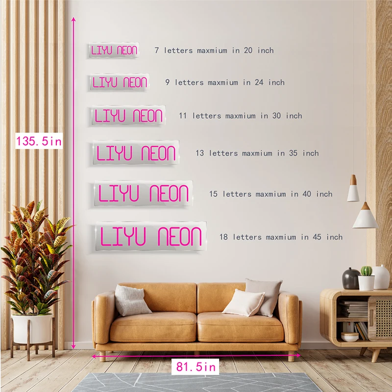 Liyu Factory Custom Hot romantic love wedding neon sign and party LED Neon Signs Letters