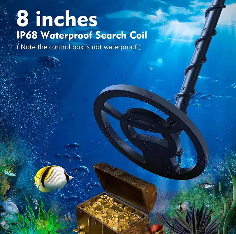 Long range locator metal detector MD-4071 LCD display ground penetrating radar device locator gold metal search machine