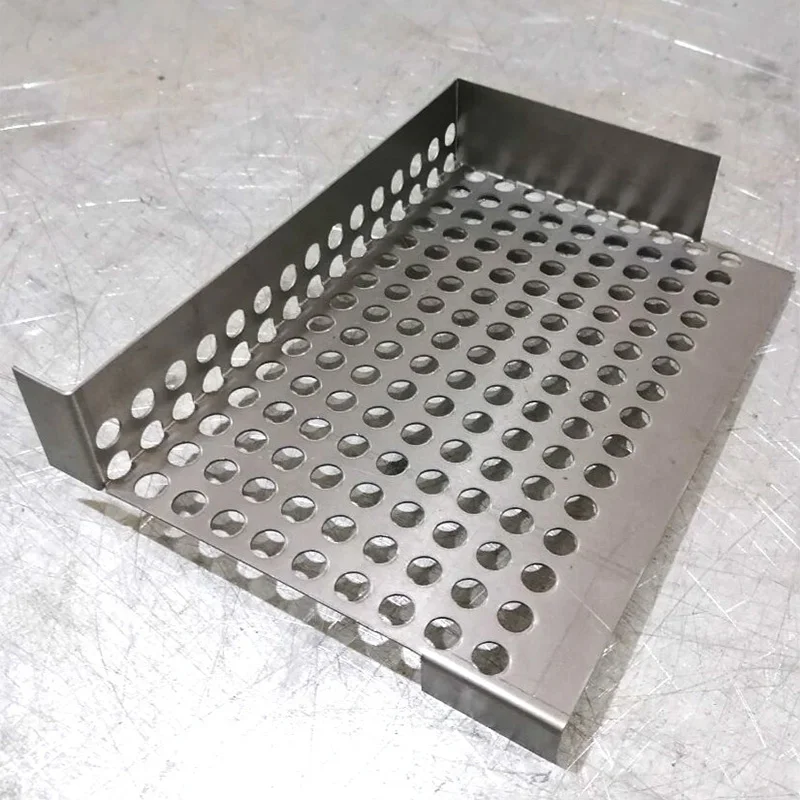 Automated operation aluminium hole punching processing welding service metal sheet fabrication