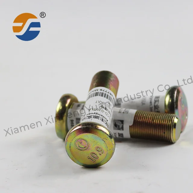 Bus Auto Parts Original Chinese Bus Axle parts  Bus Wheel Bolt 31CD-03051A