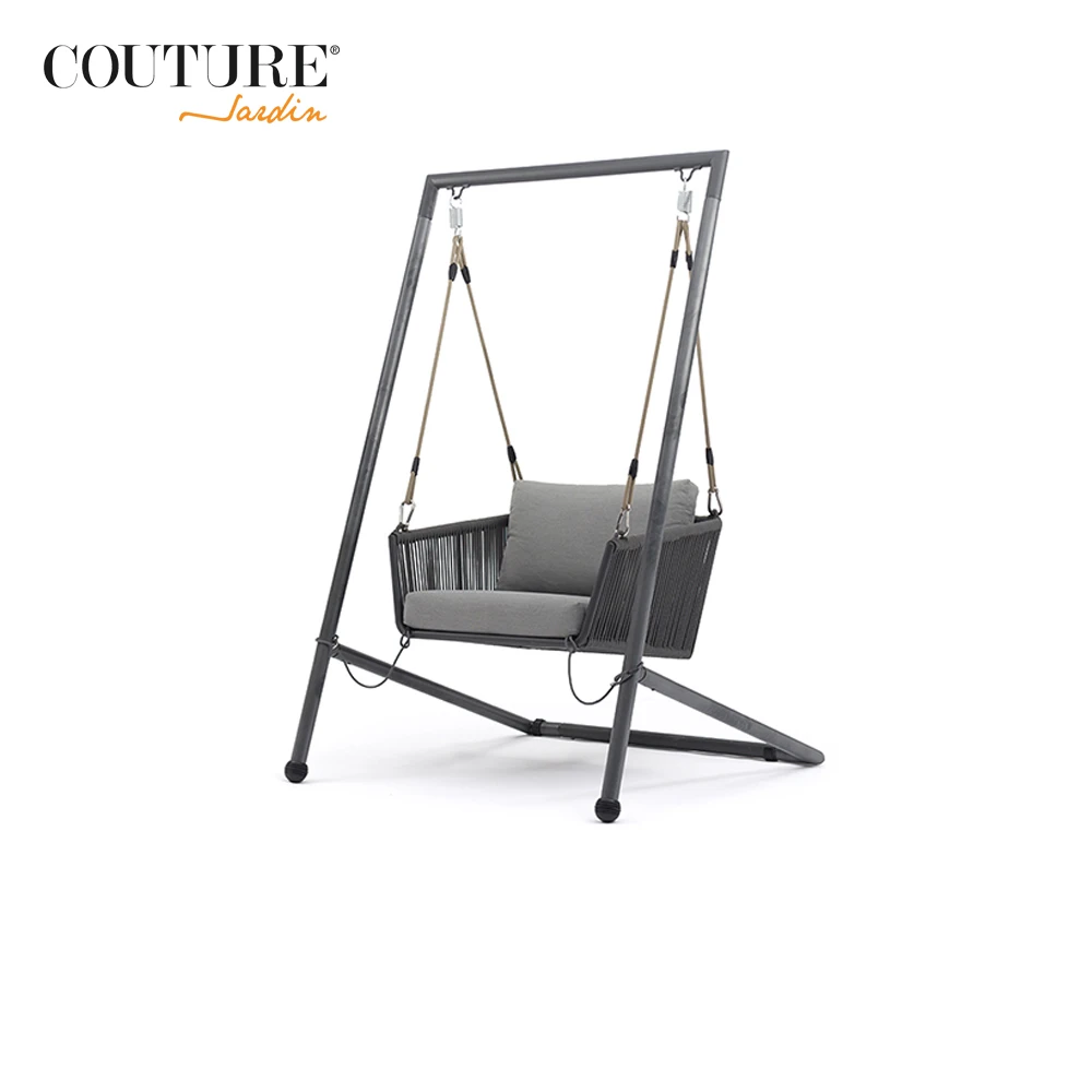 Couture High Quality Outdoor Rattan Furniture,Garden Swing Chair Outdoor Furniture,Cushioned Patio Swing