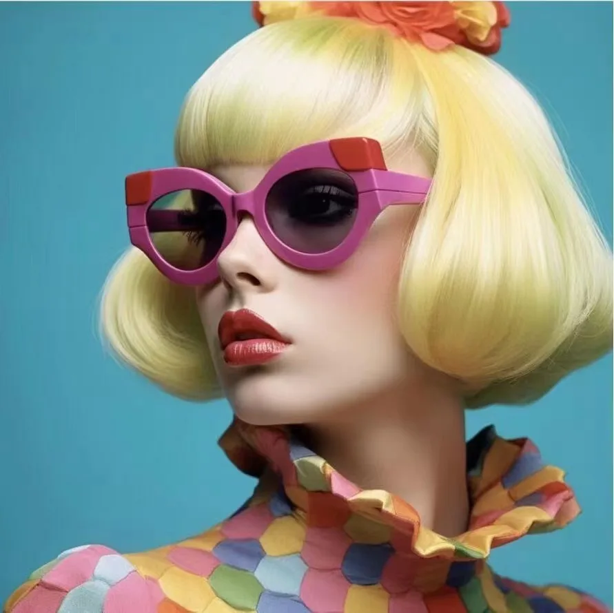 DOISYER Fashion Designer Sunglasses Women Cat Eyes Frame Fashion Hot uv400 Trendy Sunglasses Wholesale