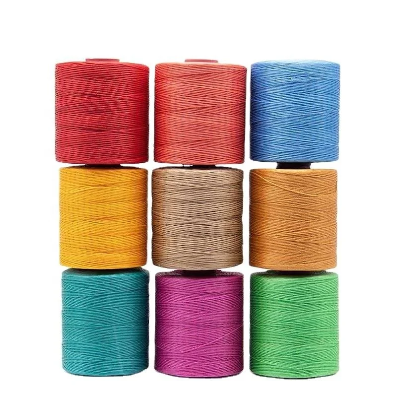 Mix Waxed Thread Hand Sewing Thread Round Wax Thread for Hand Sewing Leather