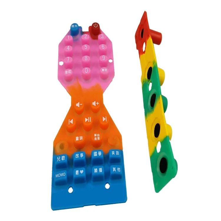 
Waterproof Silicone Rubber Buttons Key Factory Direct Supply Customized 