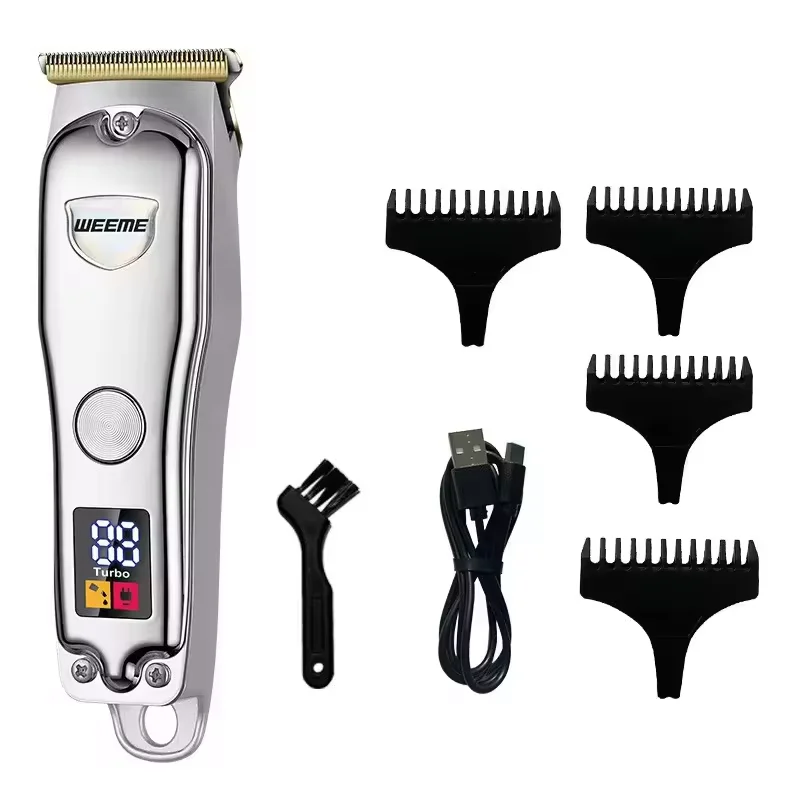2024 Hair Cutting Kit Pro Hair Clippers for Men Professional Barber Clippers IPX7 Waterproof Cordless Beard Hair Trimmer