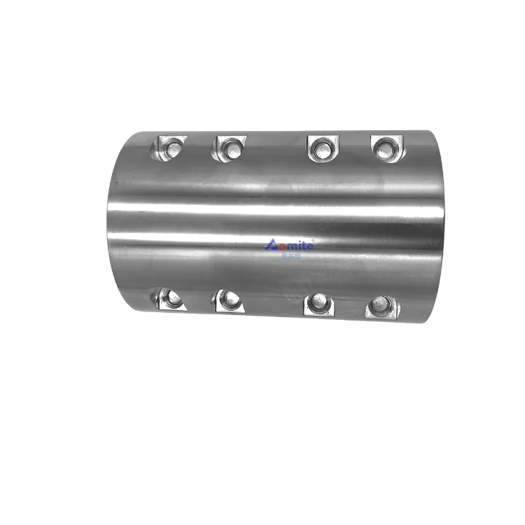 Aomite Wenzhou High Precision Stainless Steel 304/316L Cardan Rigid Drive Spline Motor Shaft Coupling Rigid Coupling