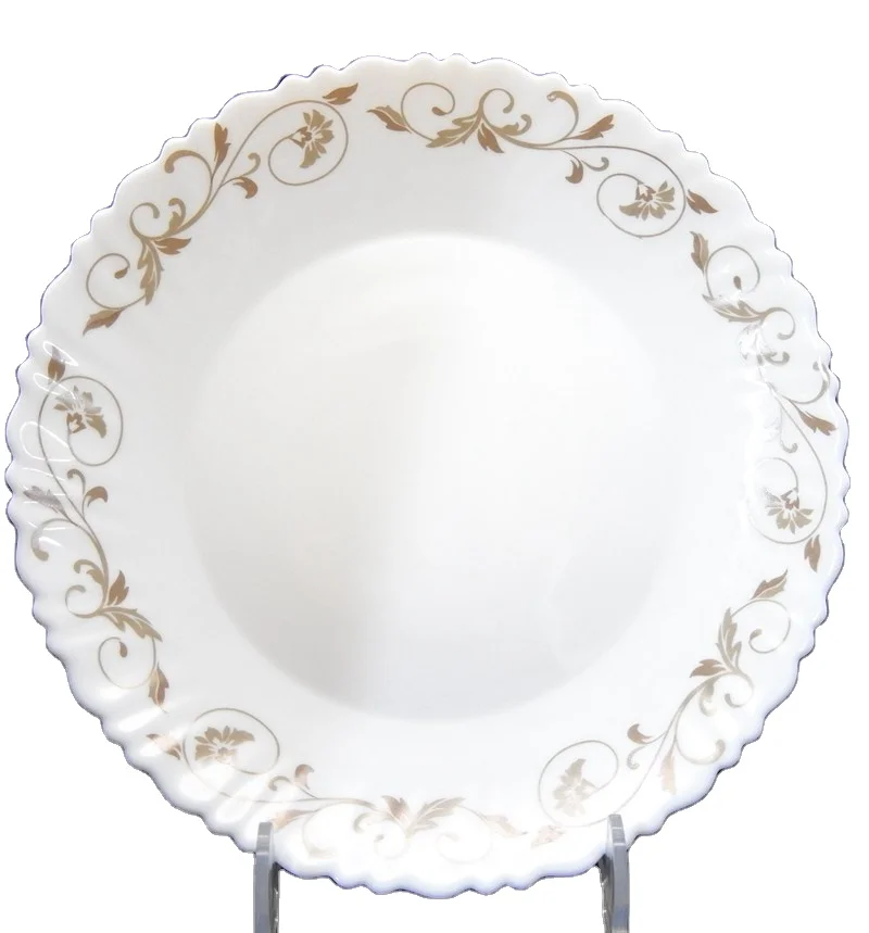 
Обеденная тарелка 9,5 дюйма, 10 дюймов, посуда, квадратные круглые блюда, тарелка из белого стекла, тарелки для зарядного устройства, тарелки 