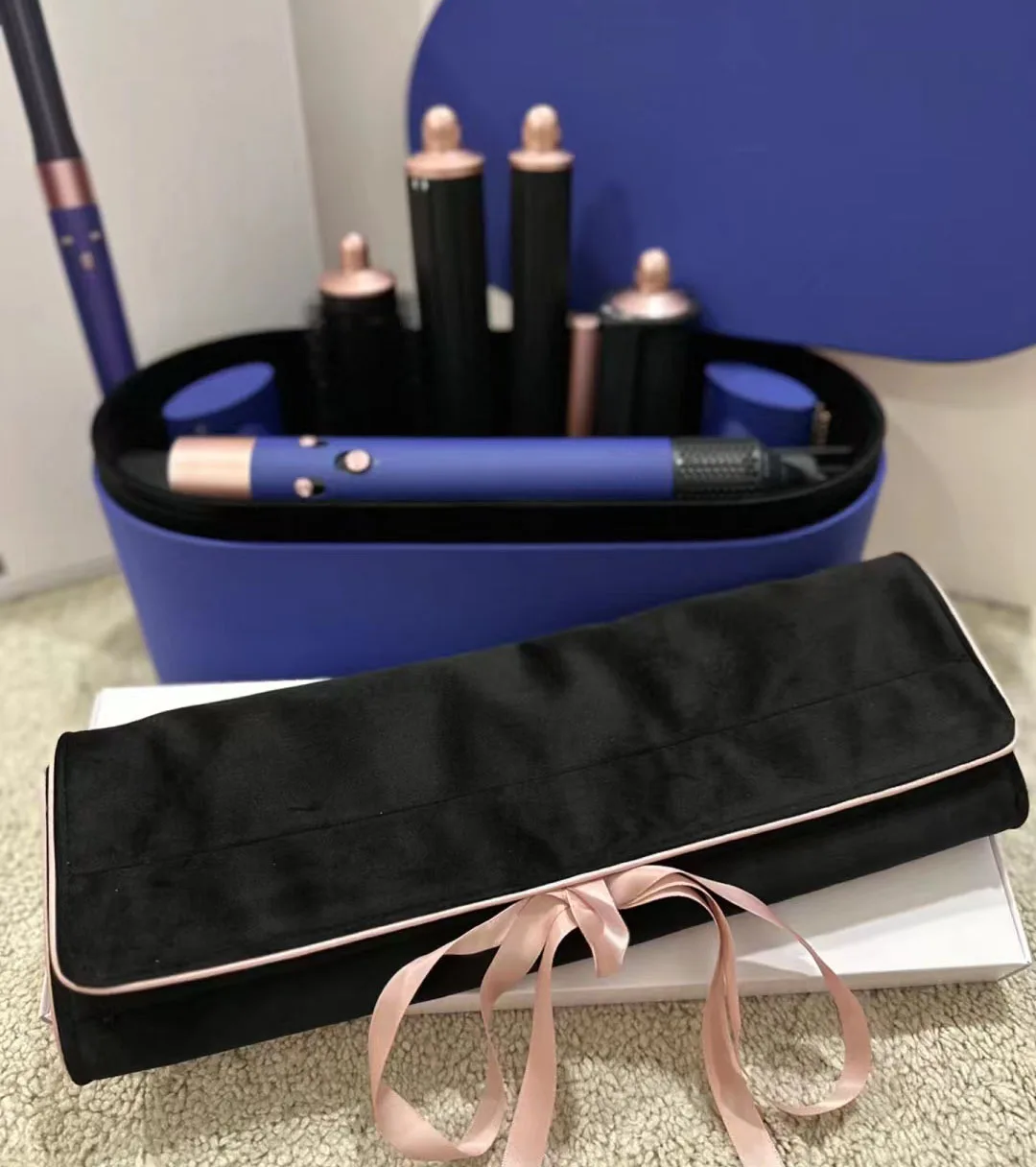 Factory Price Travel Gift Bag For HD08  DySONS Hair Dryer Airwraps Leather Case Cover  Box For Salon Super sonic Hair Dryer