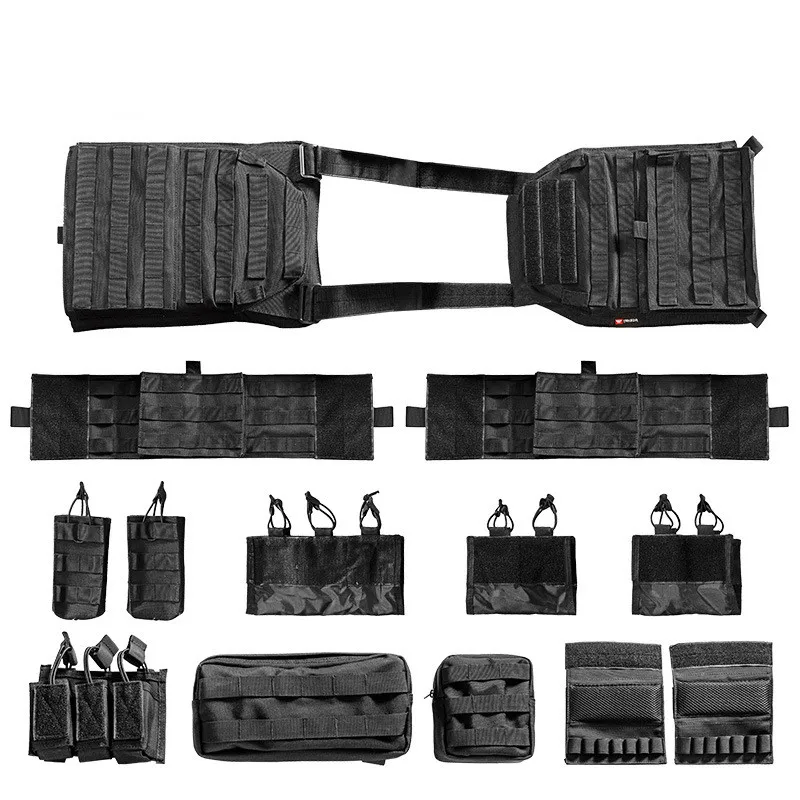 Middle East combat outdoor quick disassembly tactical vest multi-functional outdoor camouflage equipment tactical vest