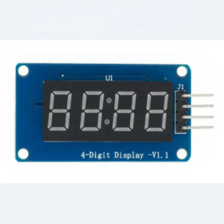 TM1637 LED Display Module For Arduino 7 Segment 4 Bits 0.36Inch Clock RED Anode Digital Tube Four Serial Driver Board Pack