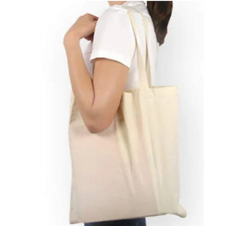 Custom Logo Size Printed Eco Friendly Recycled Reusable Plain Bulk Large Organic Calico Cotton Canvas Grocery Shopping Tote Bag