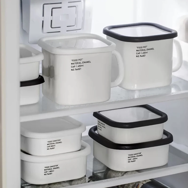 Food grade large size custom color logo pattern cast iron enamel storage bread potato pot with lid