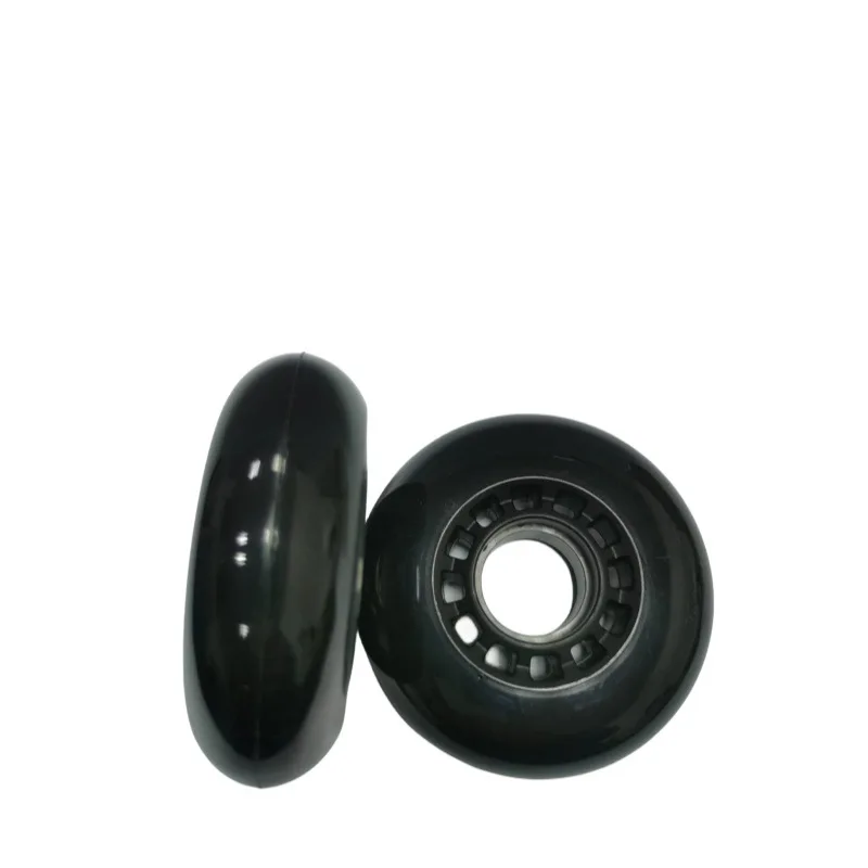 Factory Direct 64mm Inline Skate Wheels Professional Patines Inline Skate Wheels with Flashing Roller