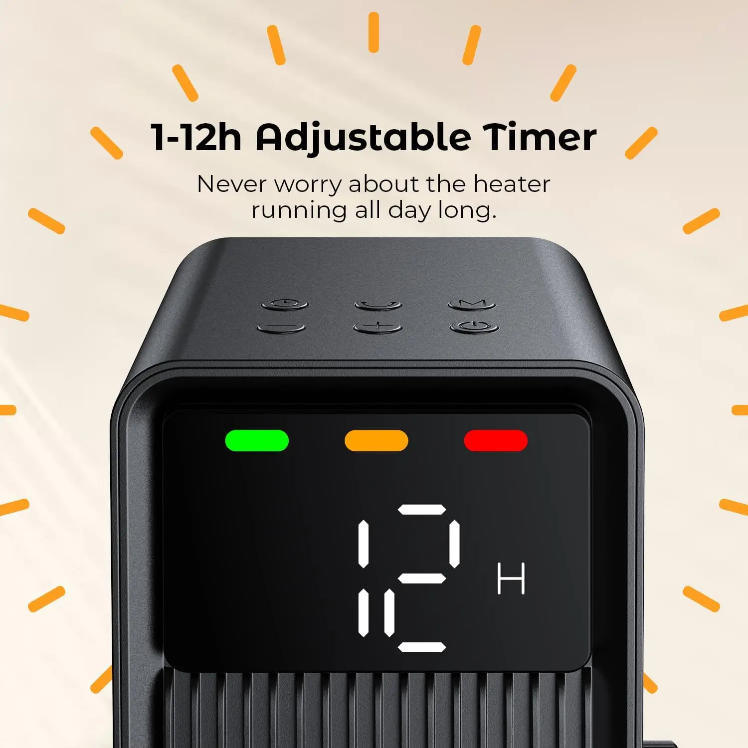 High Quality PTC Room Heater Tip-Over Protection Air Heating Fan Winter Room Heater Fan