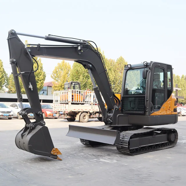 Excavator 6.5ton Construction New Earthmoving Machinery Factory for Sale