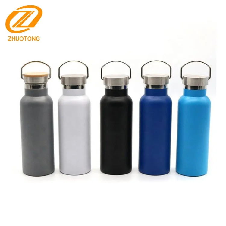 
Custom Outdoor sports 25oz stainless steel double-layer wall structure cycling water bottle with insulation and pouch sleeve 