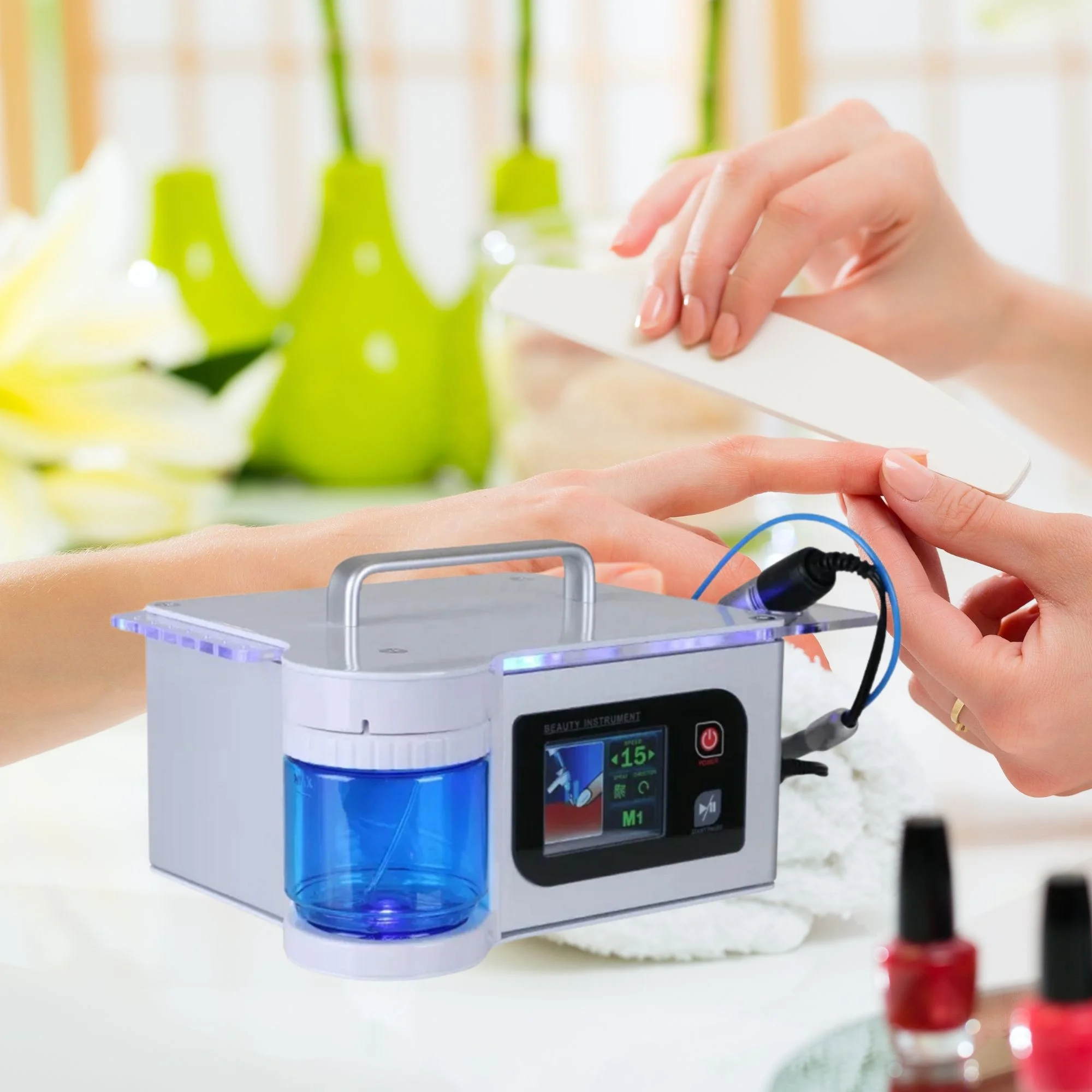 2024 GOMECYNail  Drill Electric Polisher Nail Files Carbide Polisher Cutter for Manicure Nail Tools