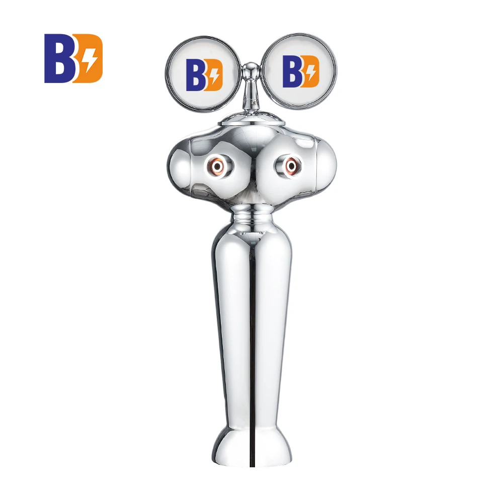 Brass Bar Counter Top Kegerator Tower Vase-Shaped Beer Dispenser and Wine Dispenser for Hotel&Bar