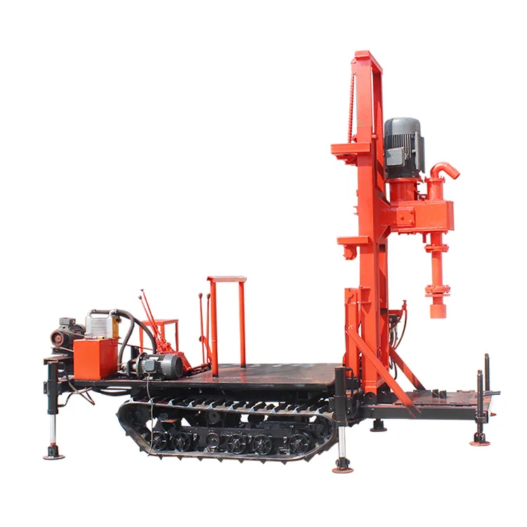 Low Cost Water Well Drilling Rig For Sale In Dubai Oil Pile Drilling Rig With Air Compressor