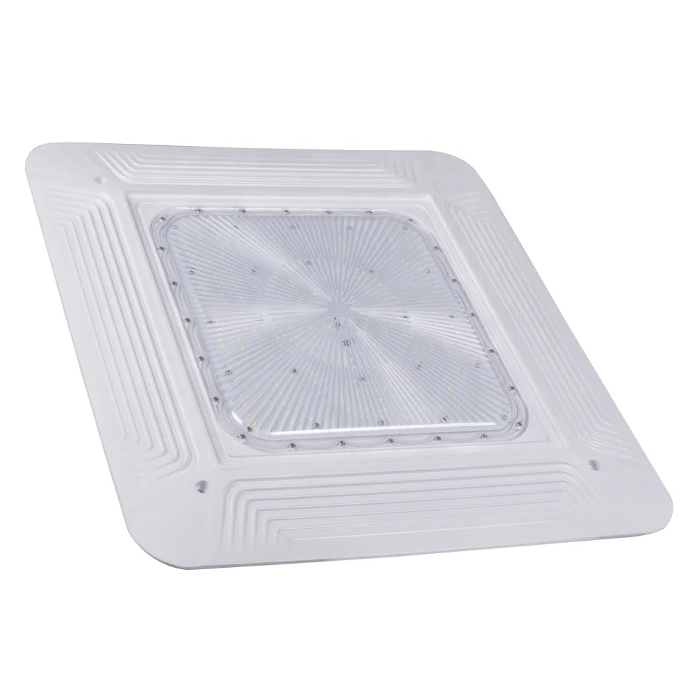 dlc listed led light retrofit fixture bulb 240w square housing led canopy light