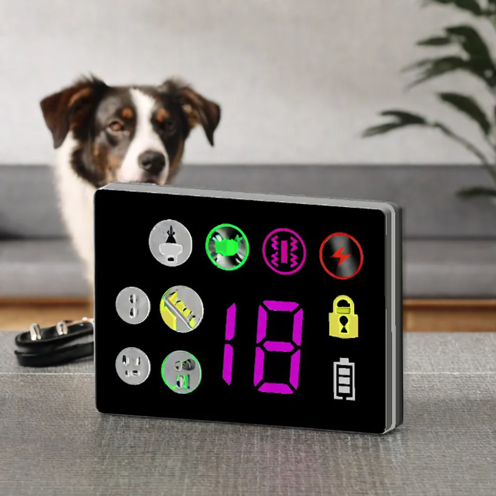 dog training shock collar with Full-Color Display Integrated RF Receiving Module Remote PCBA-Pet Training