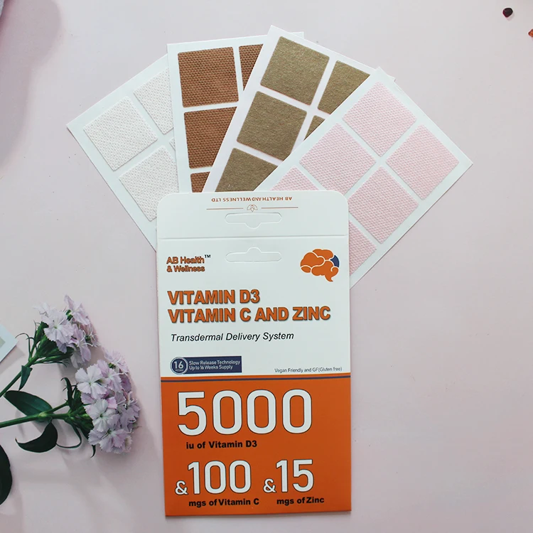 health care products relief physical fatigue patches Boost Energy, Focus, Memory & Metabolism Vitamin B12 Patch