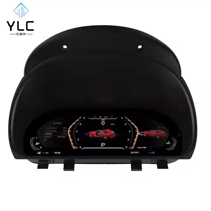 YLC 10 25-дюймовый экран ЖК-панель приборной панели спидометр цифровой кластер для bmw 3 серии E90 E92 E60 2005-2012