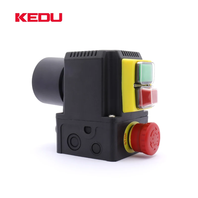 KEDU 400V Emergency Stop Button Electromagnetic Switch With CE,TUV Approval KOA1M