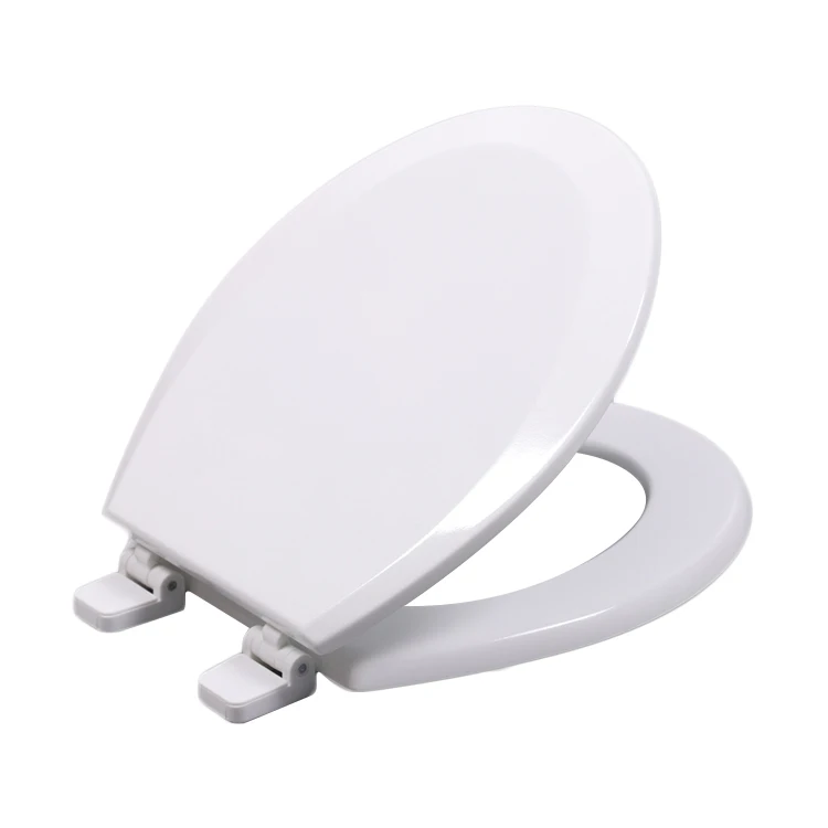 Angel Shield Biodegradable Molded Wood Children And  Slow Closed Toilet Seat PP Round Toilet Seat