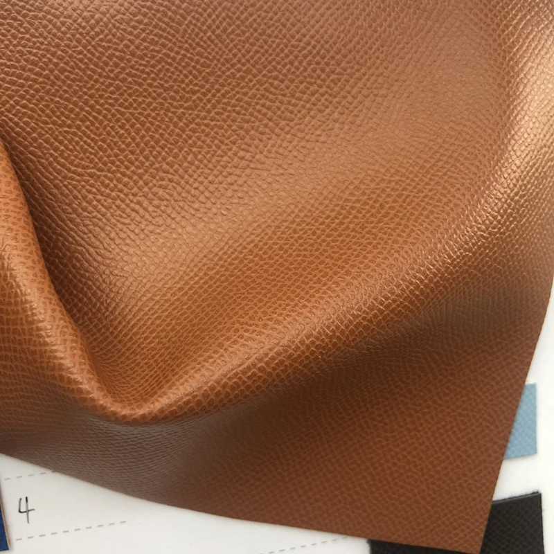 good quality 1.2mm soft hand feeling colorful colors pu  rexine artificial leather synthetic leather for bag making