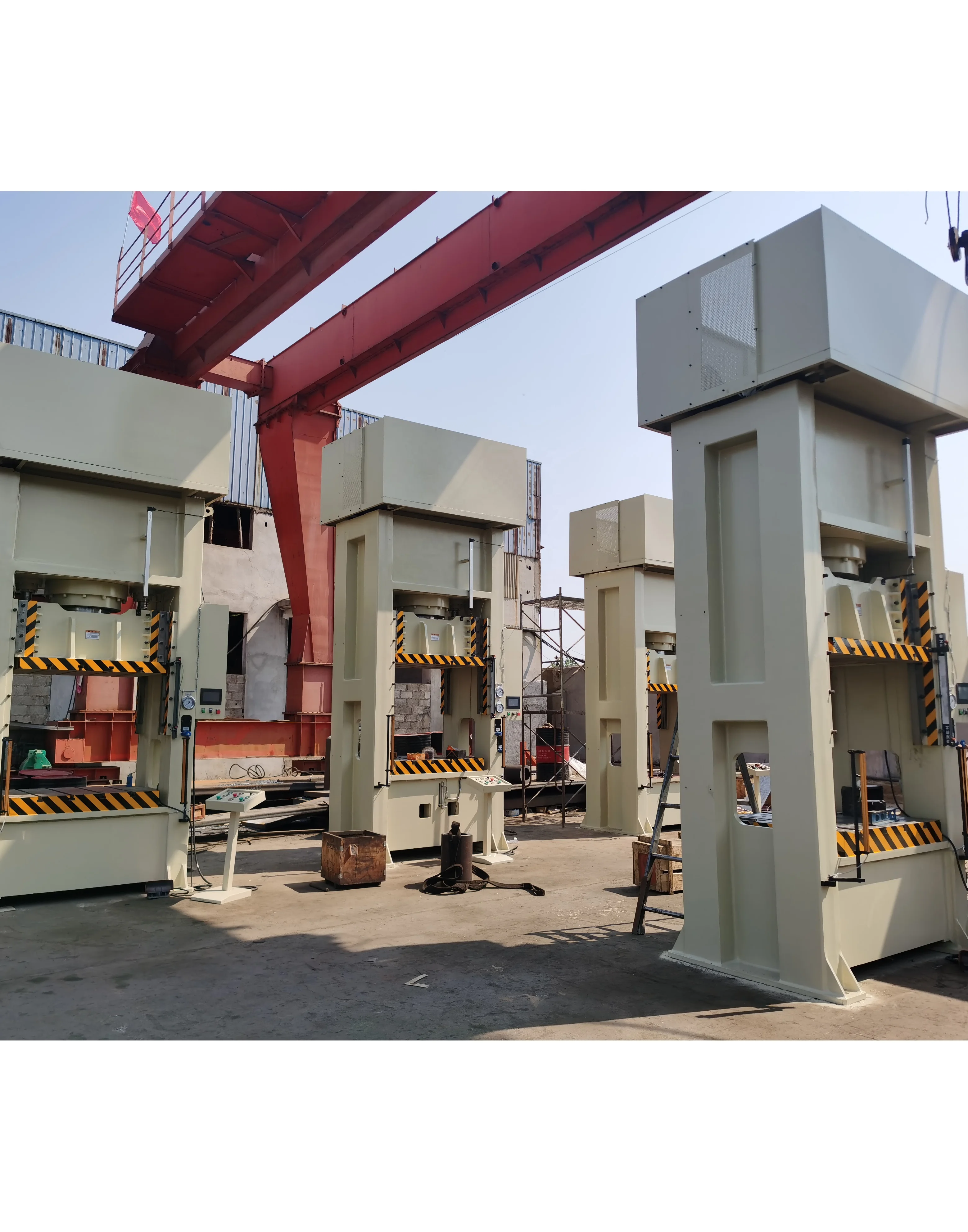 400 ton hydraulic press brake Punching Series Frame machine bigger worktable Eject cushion fast cylinder