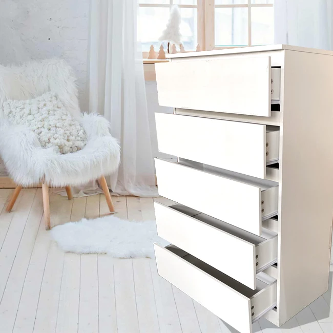 Nordic White Cabinet Modern Side Tables Classic Smart Laptop Nightstands For Bedroom Bedside