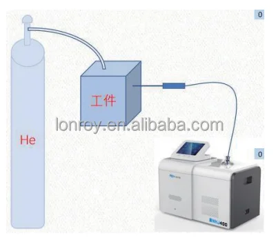 NHJ800  vacuum Helium Hydrogen Mass Spectrometer Leak Detector