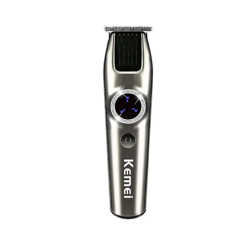 Kemei Km-603 Waterproof Stainless Steel Men Professional Electric Cordless Professional Hair Clipper
